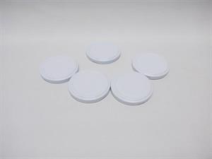 Ekstra skruelåg til glas og flasker, indre diameter 63 mm, 5 stk